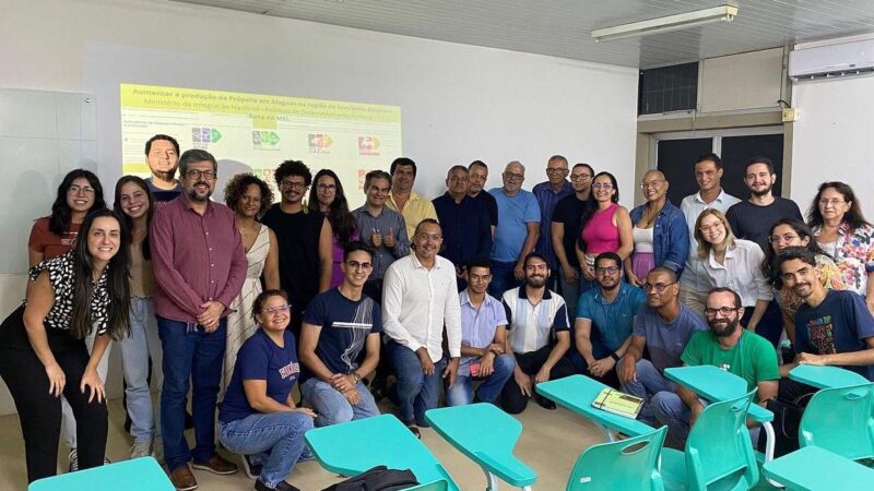 Pesquisadores da Ufal e Uniprópolis unidos para aprofundar estudos sobre própolis em Alagoas