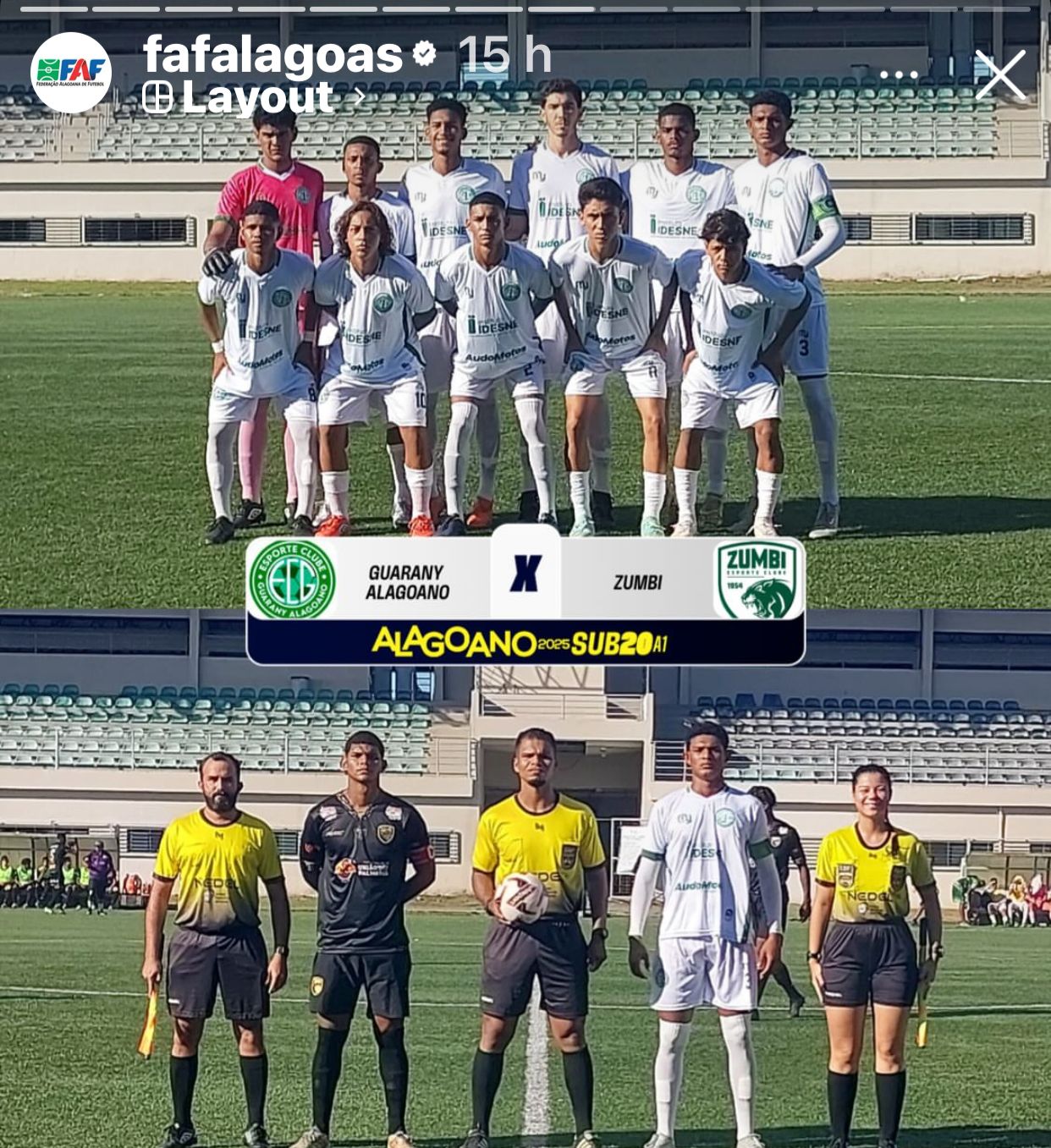 Guarany Alagoano Estreia Novo Uniforme em Grande Jogo no Campeonato Alagoano